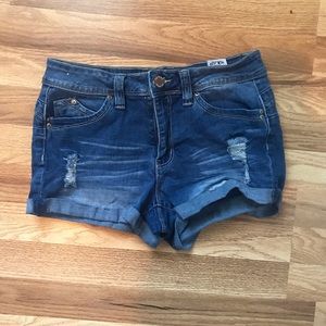 Size 7 Ripped Shorts
